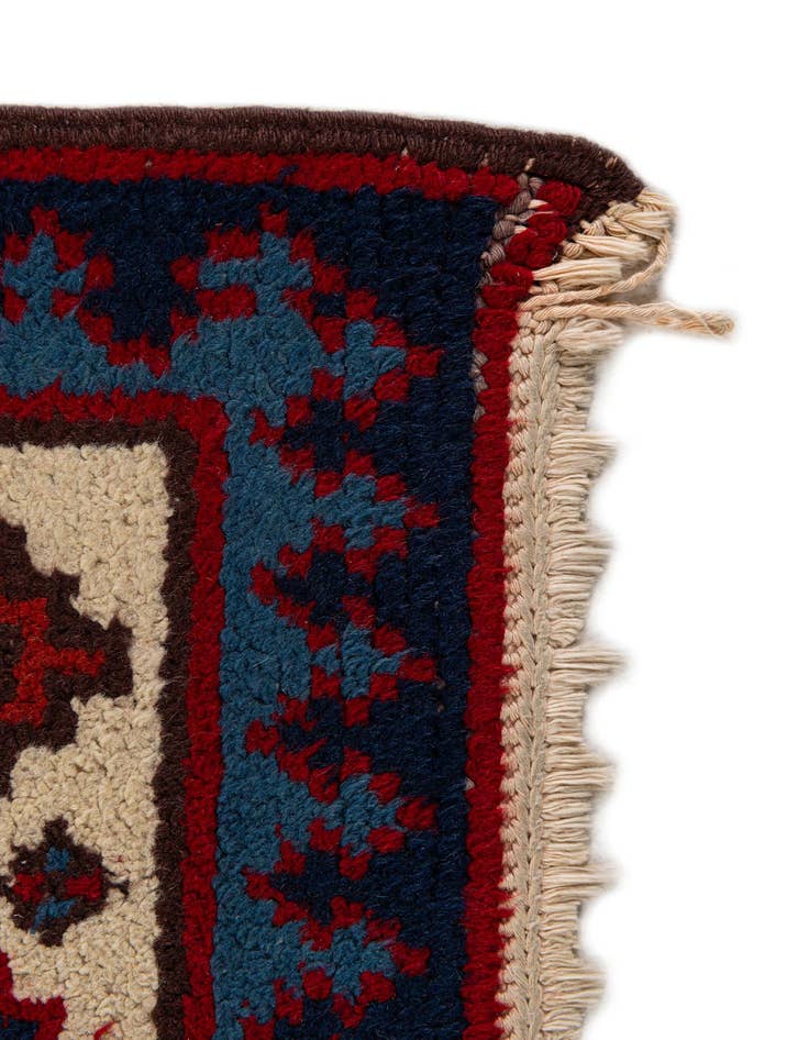 Detail image of  2' 11 x 11' 4  Hand Knotted Moroccan Wool Runner Rug