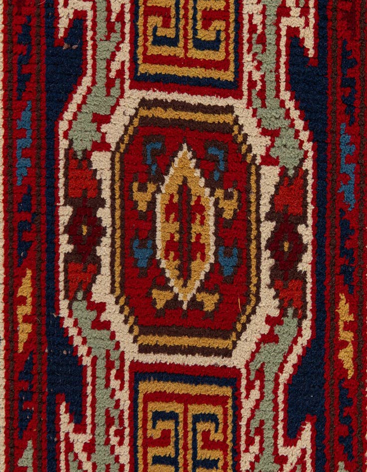 Detail image of  2' 11 x 11' 4  Hand Knotted Moroccan Wool Runner Rug