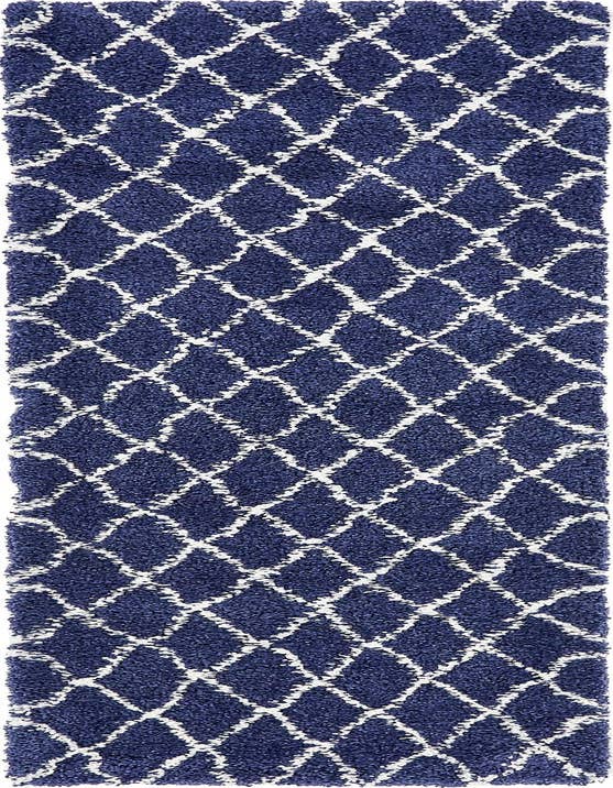 Detail image of  2' 7 x 10' Moroccan Shag Runner Rug