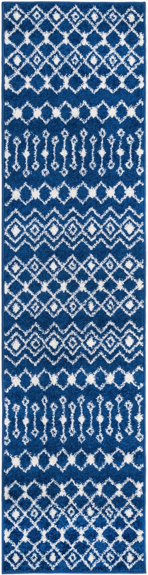  2' x 8' Moroccan Trellis Runner Rug
