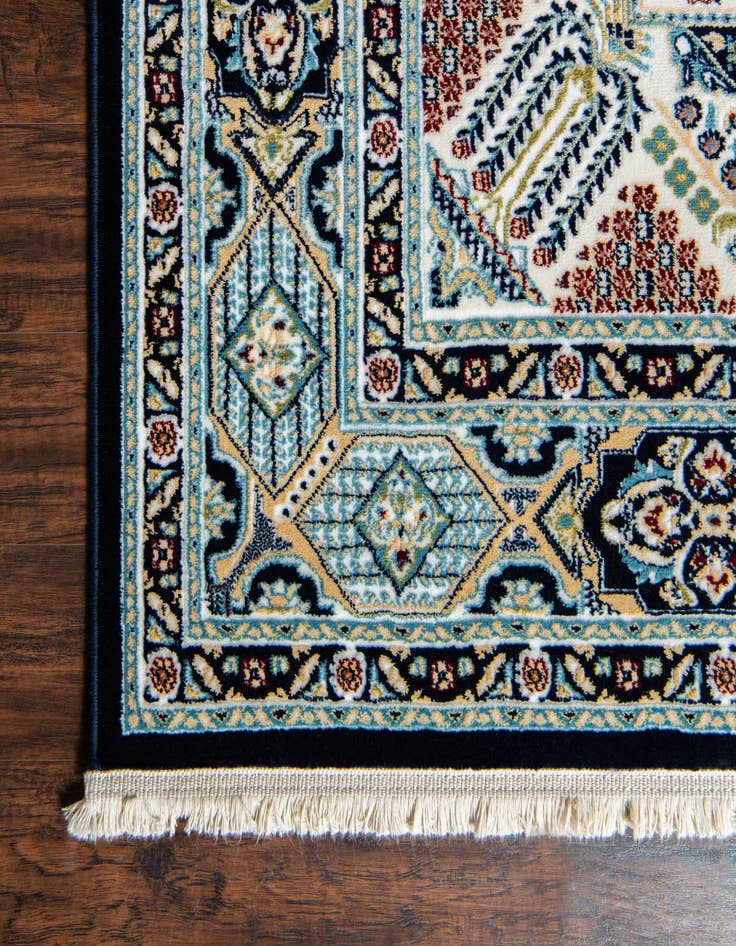 Detail image of 3' x 13' Nain Design Runner Rug