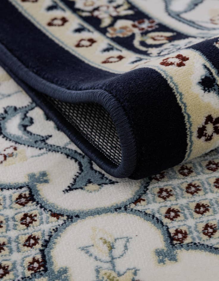 Detail image of  3' x 13' Nain Design Runner Rug