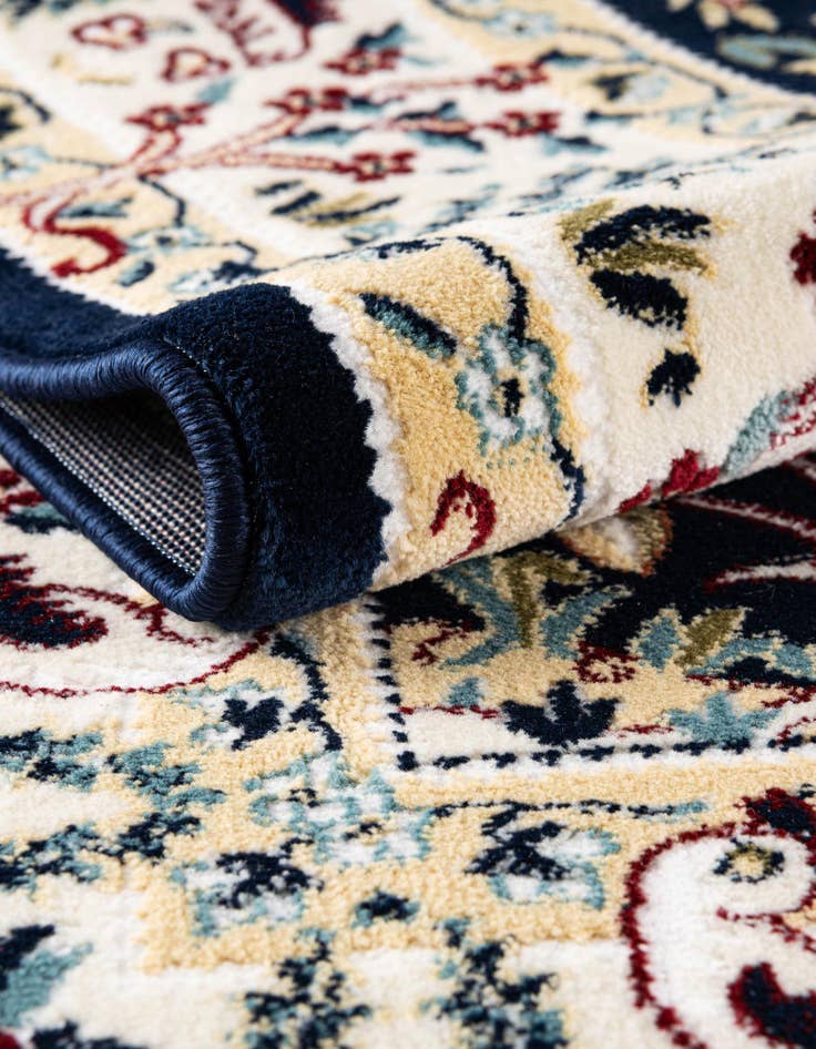 Detail image of  3' x 13' Nain Design Runner Rug