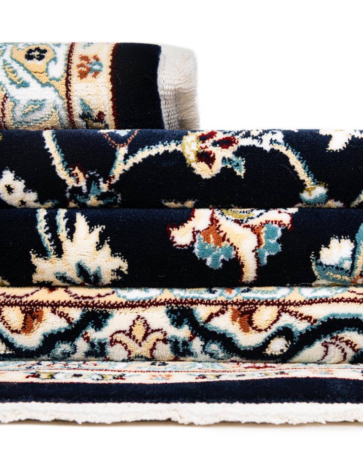 Detail image of  3' x 13' Nain Design Runner Rug