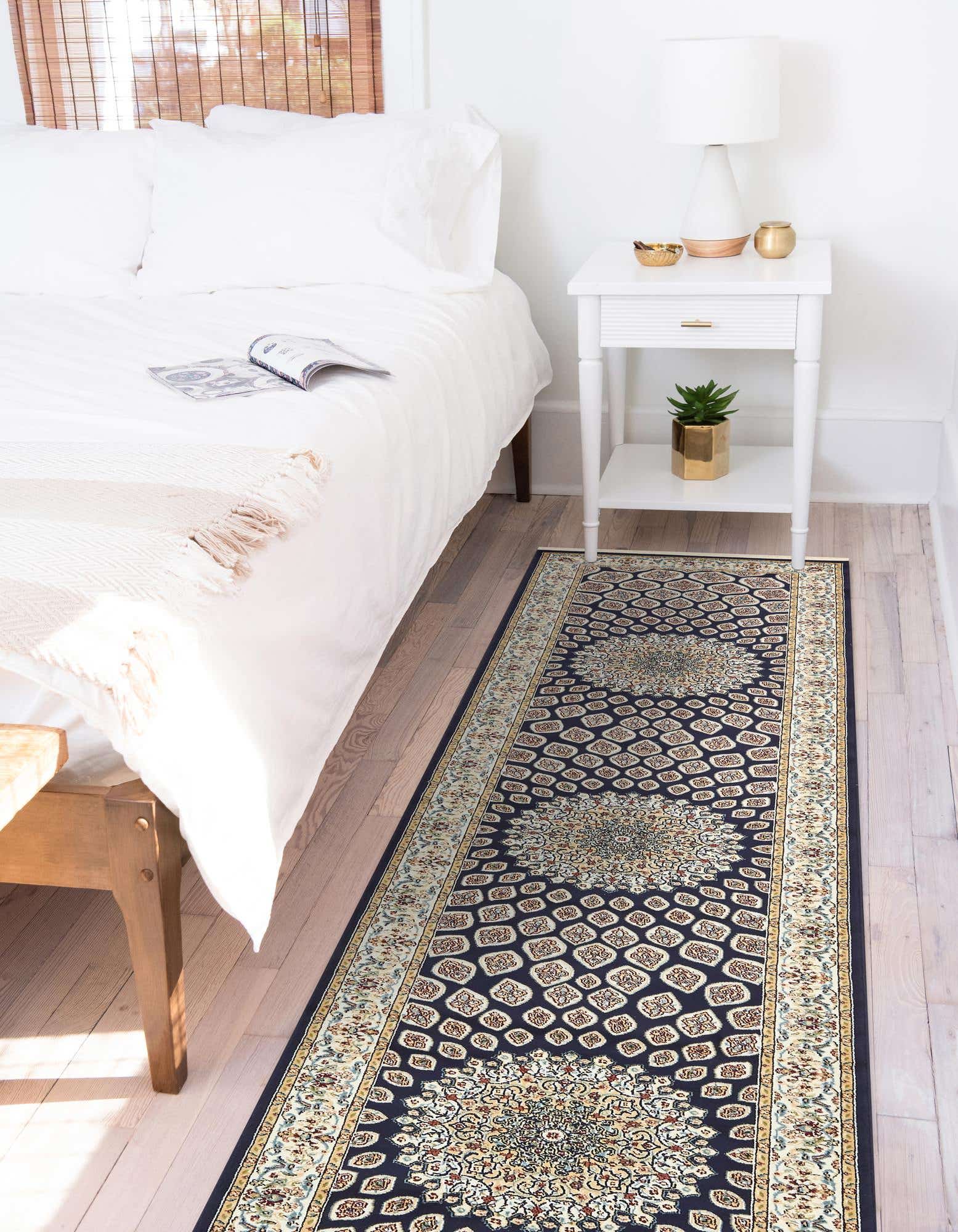 Primary image of  3' x 13' Nain Design Runner Rug