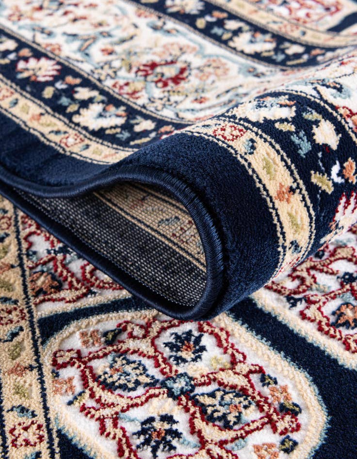 Detail image of  3' x 13' Nain Design Runner Rug