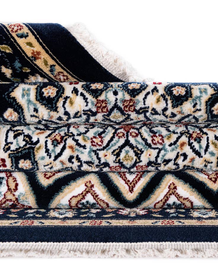 Detail image of  3' x 13' Nain Design Runner Rug