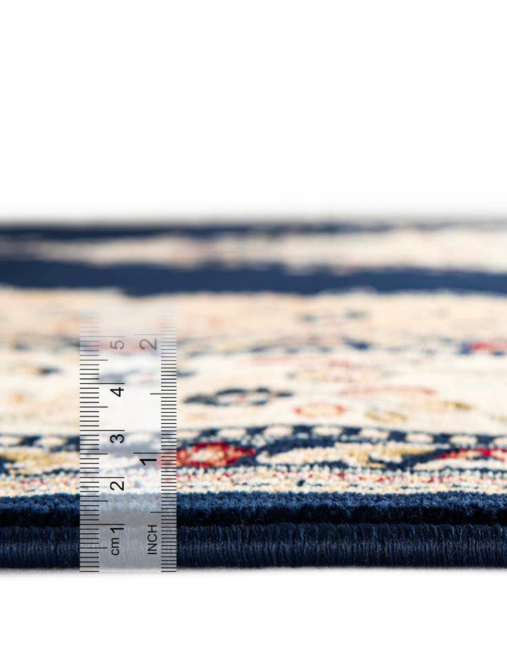 Detail image of  3' x 13' Nain Design Runner Rug