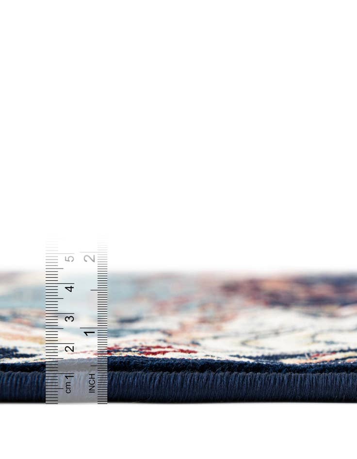 Detail image of  3' x 13' Nain Design Runner Rug