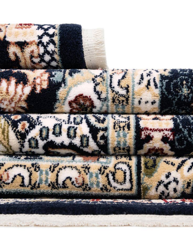 Detail image of  2' 7 x 10' Nain Design Runner Rug