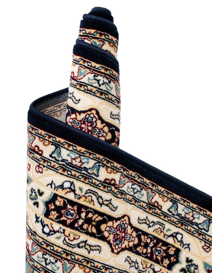 Detail image of  2' 7 x 9' Nain Design Runner Rug