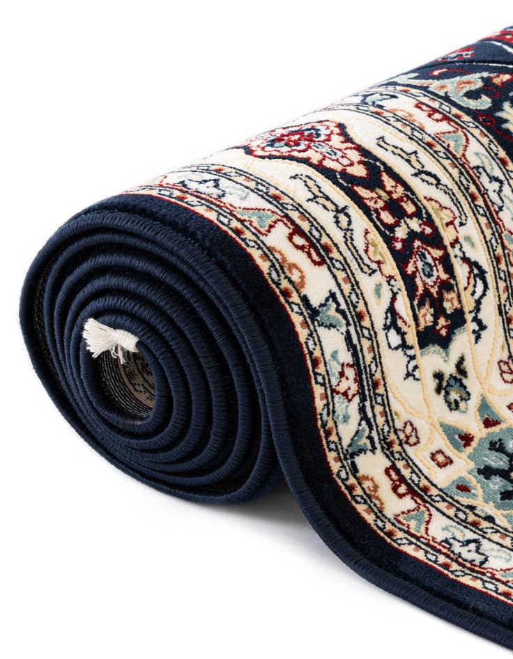 Detail image of  2' 7 x 9' Nain Design Runner Rug