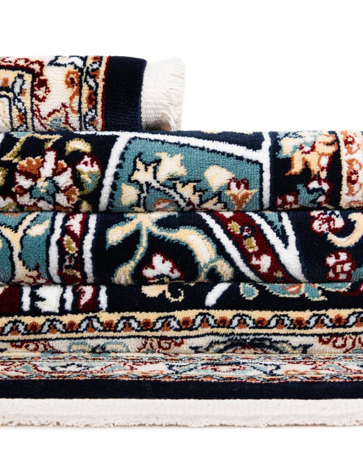 Detail image of  2' 7 x 9' Nain Design Runner Rug