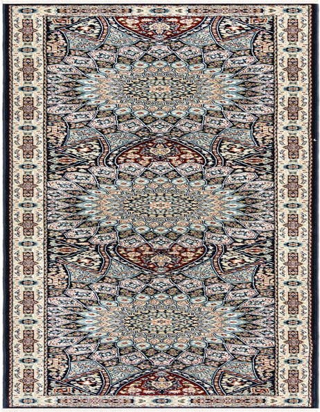 Detail image of  2' 7 x 11' Nain Design Runner Rug