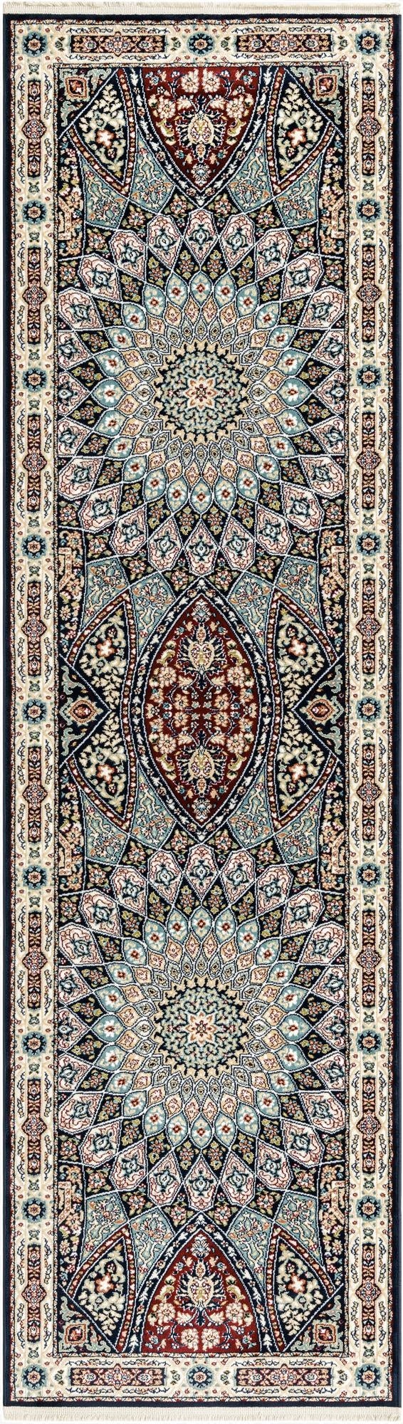 2' 7 x 9' Nain Design Runner Rug