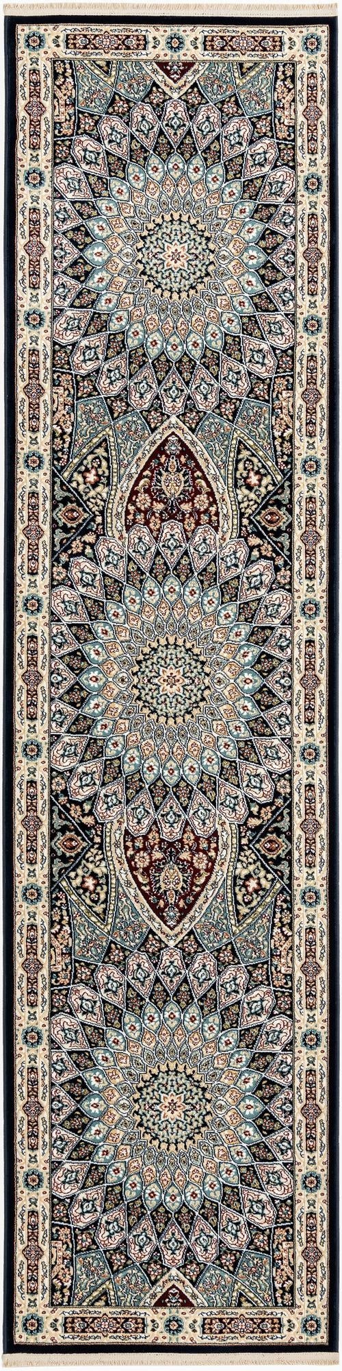  2' 7 x 10' Nain Design Runner Rug
