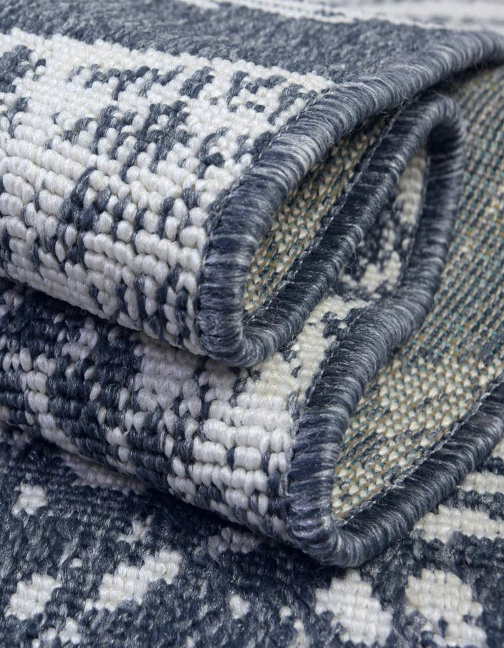 Detail image of  2' x 6'  Washable Coastal Indoor / Outdoor Runner Rug