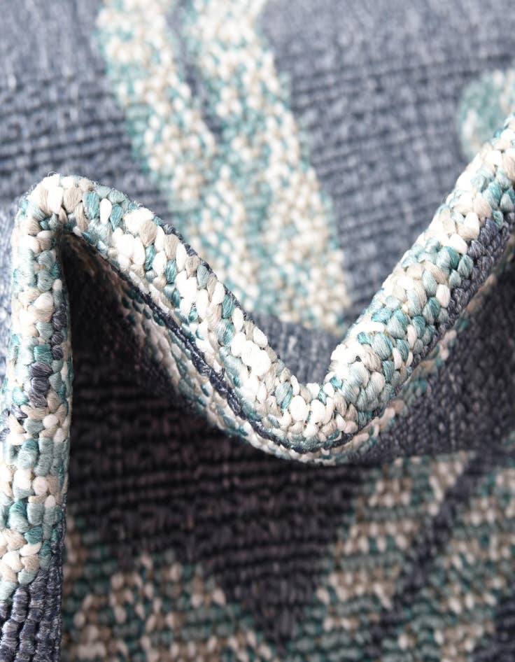 Detail image of  2' x 6'  Washable Coastal Indoor / Outdoor Runner Rug