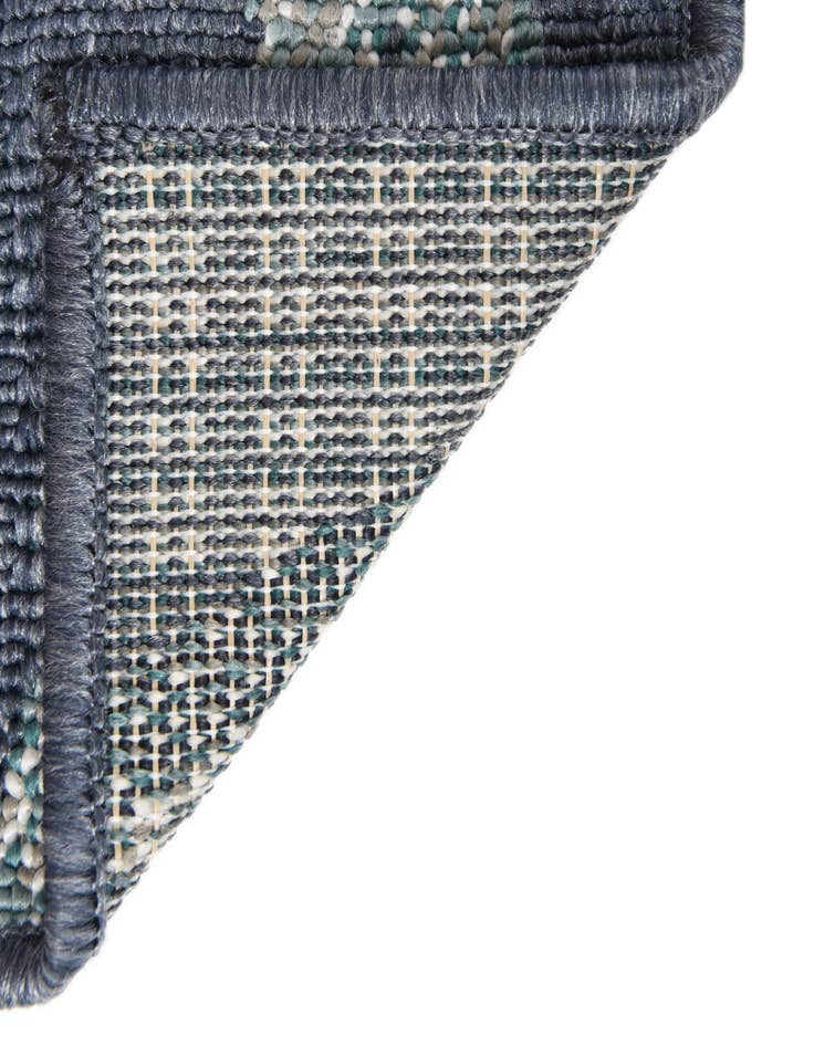 Detail image of  2' x 6'  Washable Coastal Indoor / Outdoor Runner Rug
