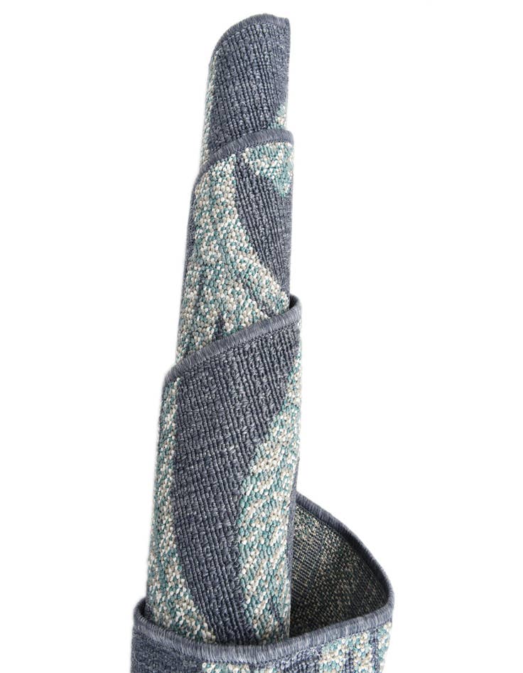 Detail image of  2' x 6'  Washable Coastal Indoor / Outdoor Runner Rug