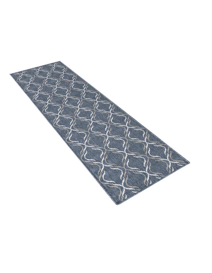 Detail image of  2' x 6'  Washable Lattice Indoor / Outdoor Runner Rug