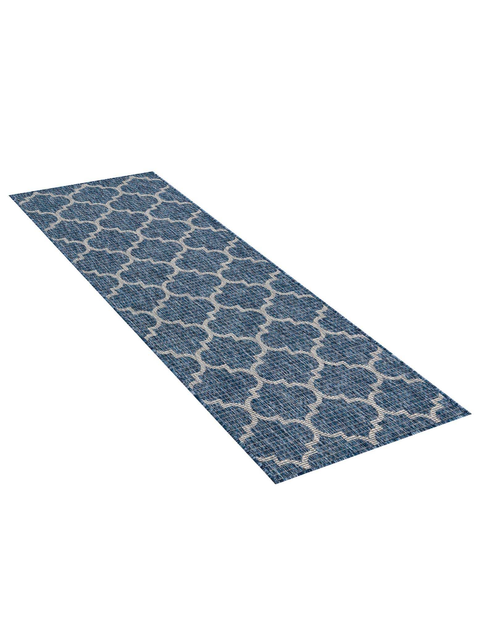 Primary image  2' x 5'  Washable Lattice Indoor / Outdoor Runner Rug