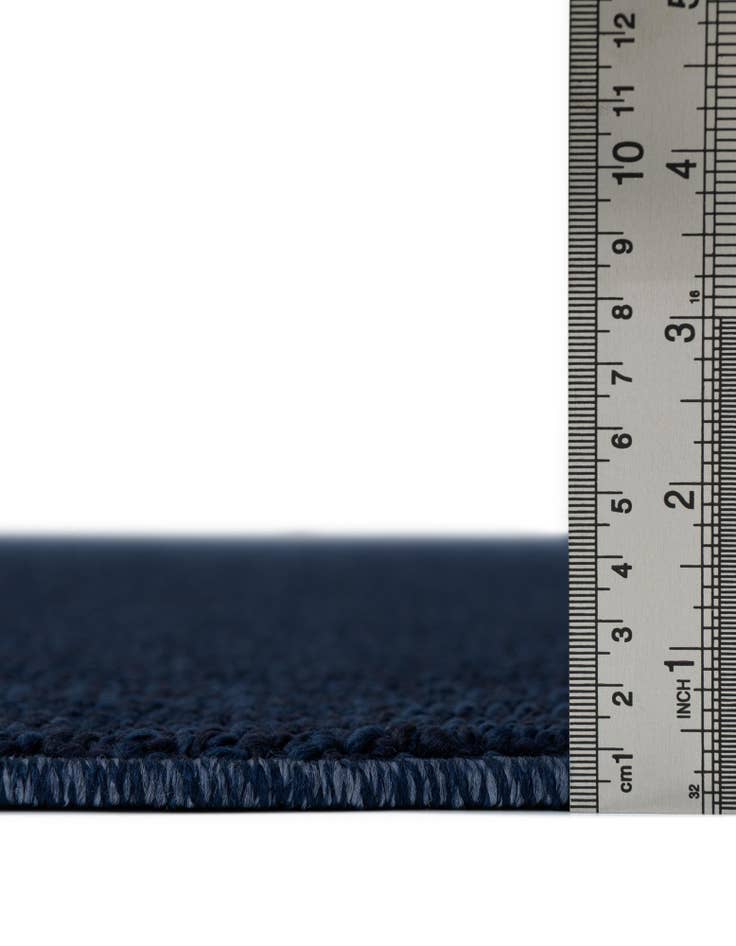 Detail image of  2' 7 x 12'  Washable Solid Indoor / Outdoor Runner Rug