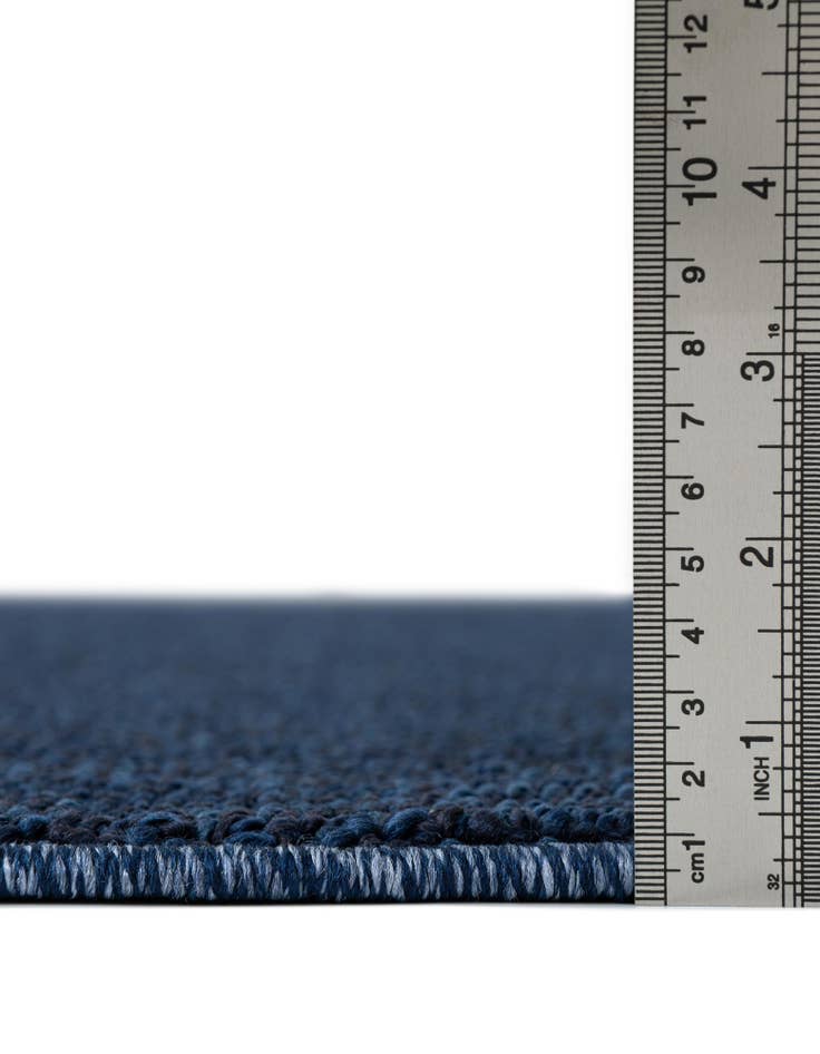 Detail image of  2' 7 x 12'  Washable Solid Indoor / Outdoor Runner Rug