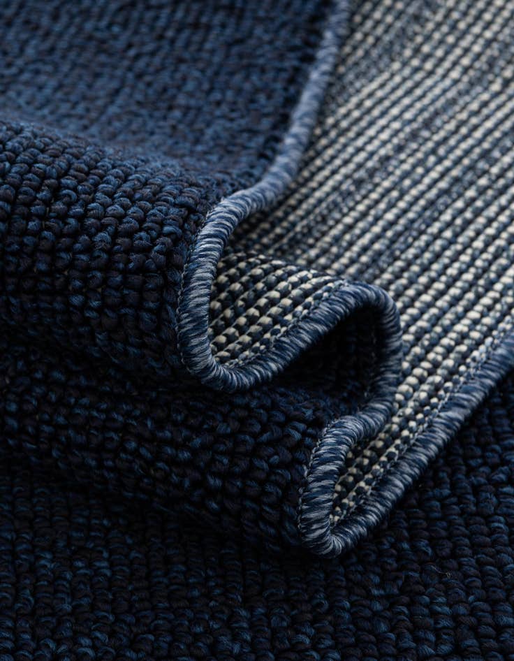 Detail image of  2' 7 x 12'  Washable Solid Indoor / Outdoor Runner Rug