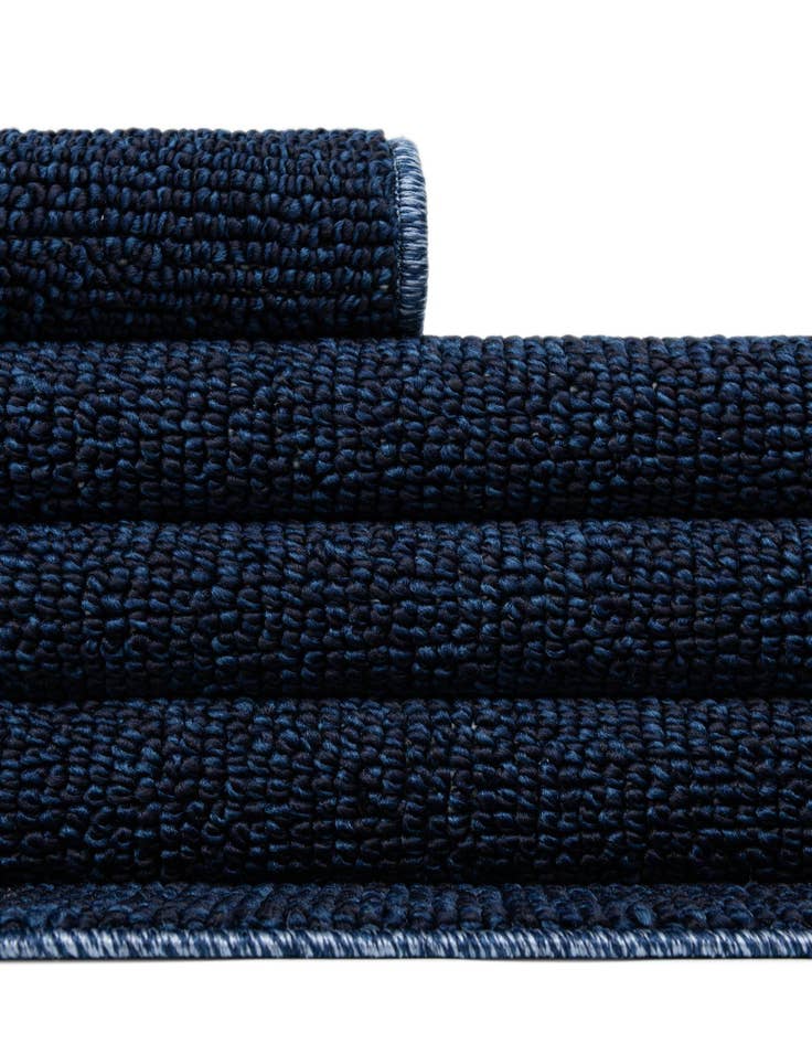 Detail image of  2' 7 x 12'  Washable Solid Indoor / Outdoor Runner Rug