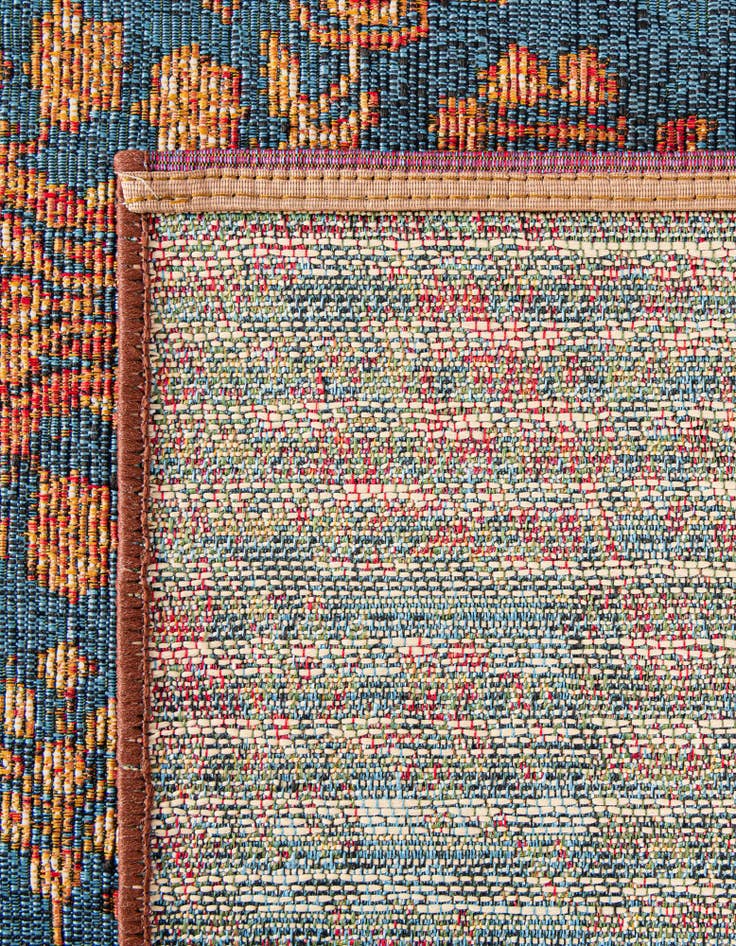 Detail image of  2' x 5'  Washable Traditional Indoor / Outdoor Runner Rug