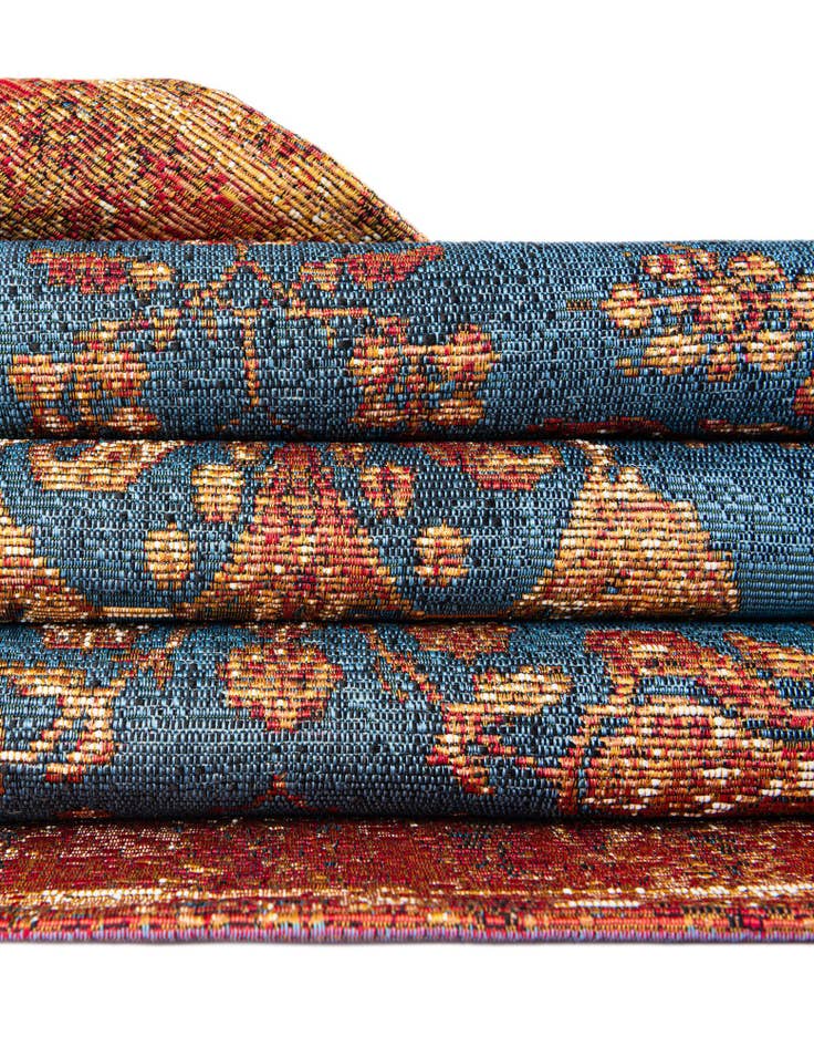 Detail image of  2' x 5'  Washable Traditional Indoor / Outdoor Runner Rug