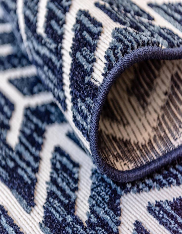 Detail image of  2' 7 x 12'  Washable Sabrina Soto Aston Indoor / Outdoor Runner Rug