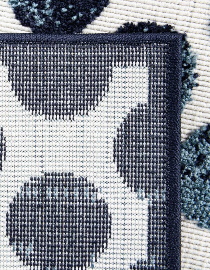Detail image of  2' 7 x 12'  Washable Sabrina Soto Indoor / Outdoor Runner Rug