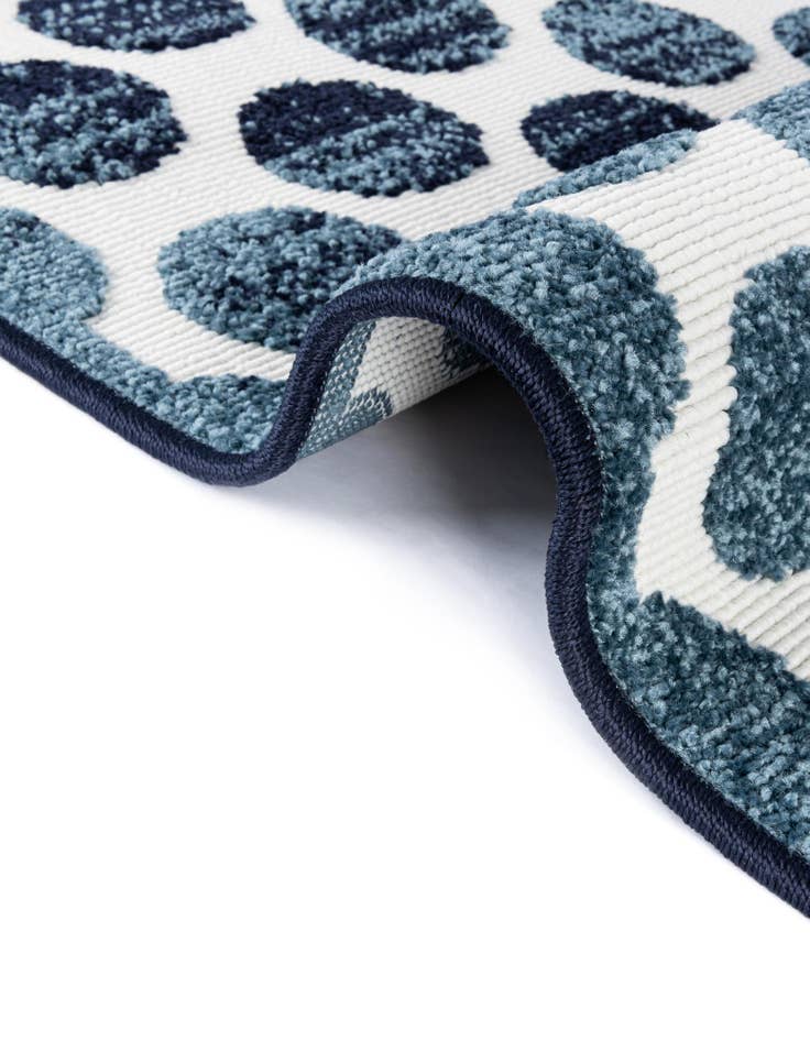 Detail image of  2' 7 x 12'  Washable Sabrina Soto Indoor / Outdoor Runner Rug