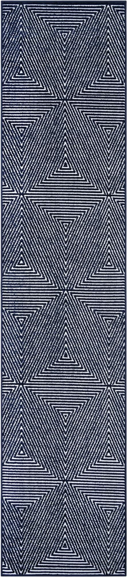  2' 7 x 12'  Washable Sabrina Soto Indoor / Outdoor Runner Rug