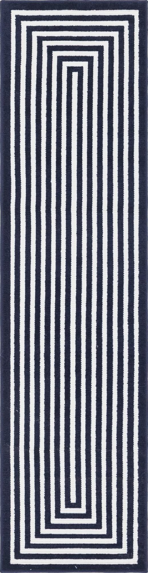  2' x 8'  Washable Sabrina Soto Prescott Indoor / Outdoor Runner Rug