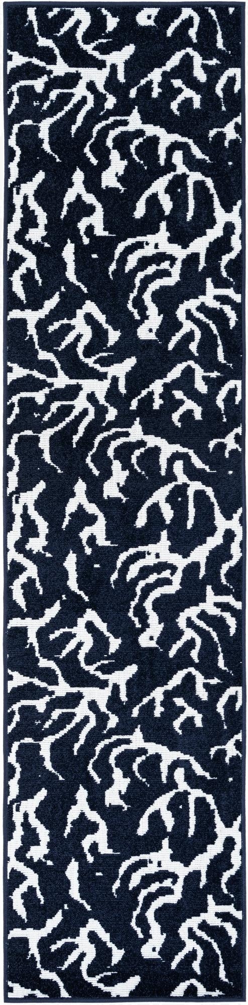  2' x 8'  Washable Sabrina Soto Indoor / Outdoor Runner Rug