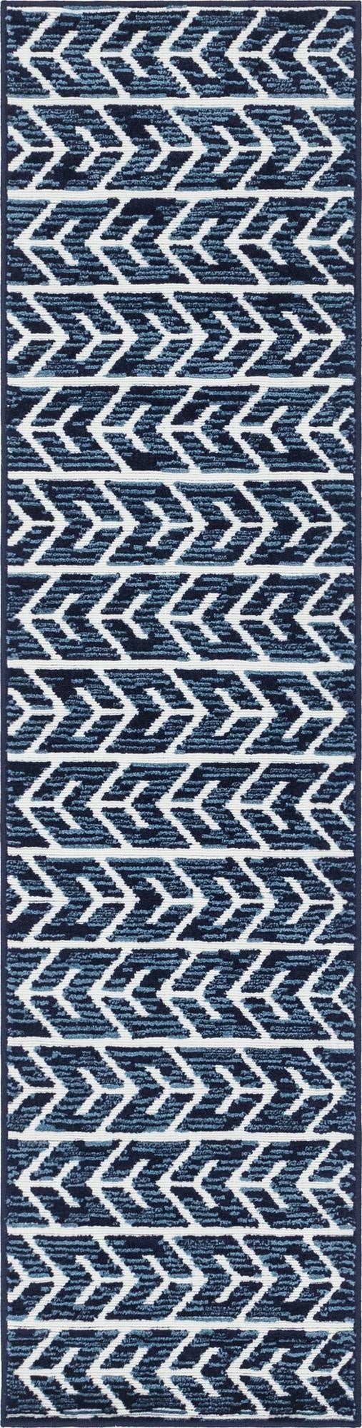  2' 6 x 13'  Washable Sabrina Soto Aston Indoor / Outdoor Runner Rug