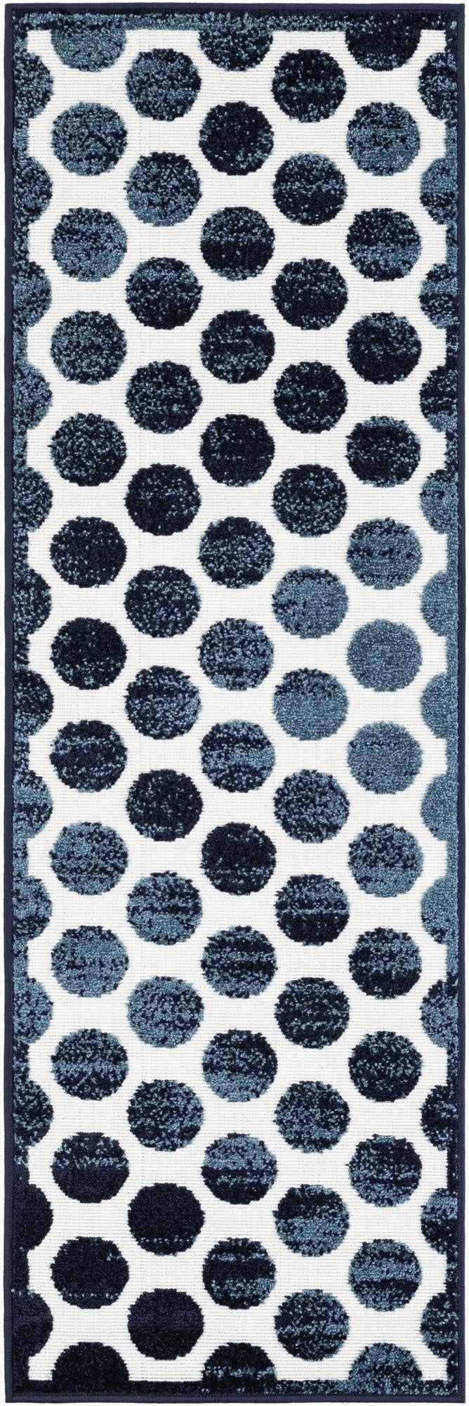  2' x 6'  Washable Sabrina Soto Indoor / Outdoor Runner Rug