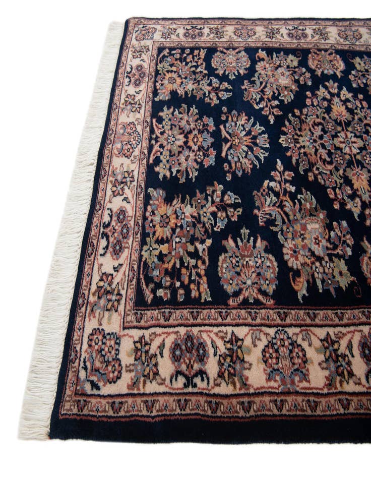 Detail image of  3' x 9' 7  Hand Knotted Sarough Wool Runner Rug