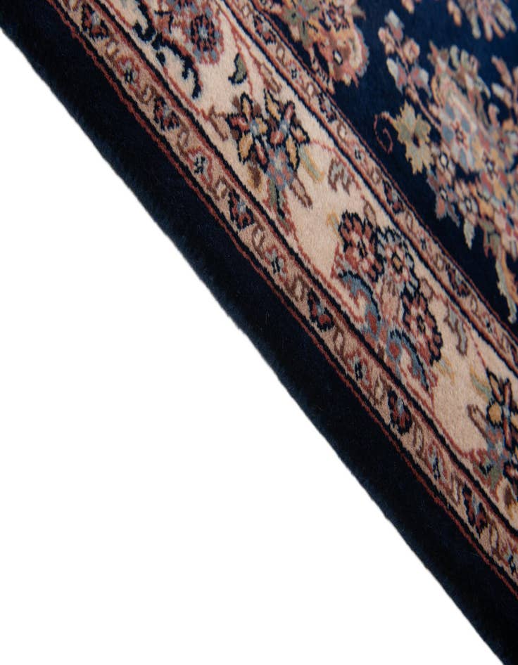 Detail image of  3' x 9' 7  Hand Knotted Sarough Wool Runner Rug