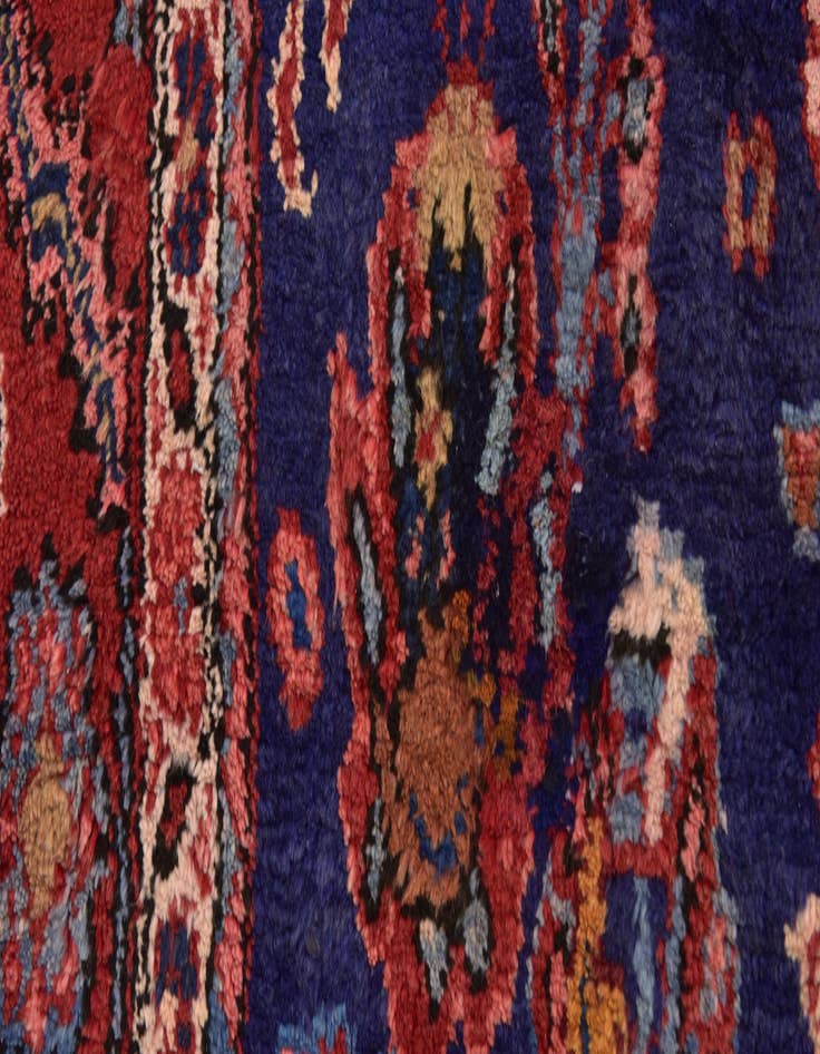 Detail image of 4' 10 x 11' 3 Hand Knotted Shahrbaft Persian Wool Runner Rug