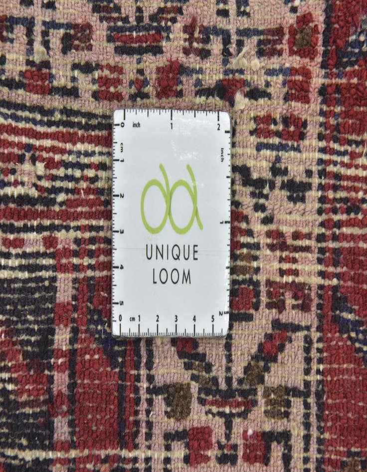 Detail image of 3' 5 x 9' 9 Hand Knotted Shahsavand Persian Wool Runner Rug