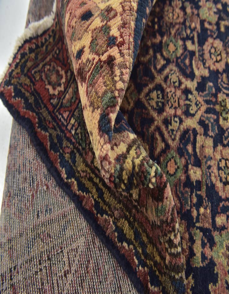 Detail image of  3' 5 x 10' 10  Hand Knotted Shahsavand Persian Wool Runner Rug