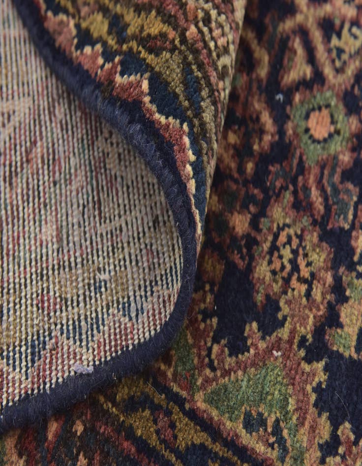 Detail image of  3' 5 x 10' 10  Hand Knotted Shahsavand Persian Wool Runner Rug