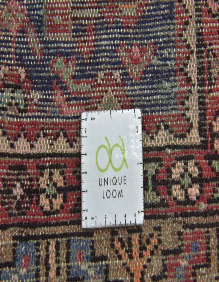 Detail image of  3' 7 x 9' 8  Hand Knotted Shahsavand Persian Wool Runner Rug