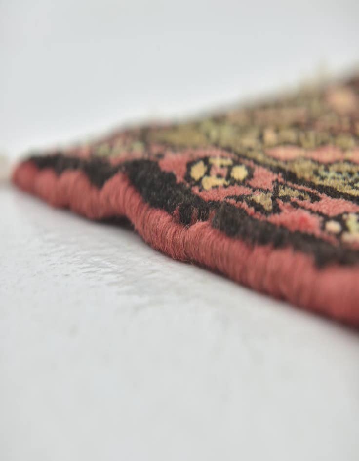 Detail image of  3' 7 x 9' 8  Hand Knotted Shahsavand Persian Wool Runner Rug