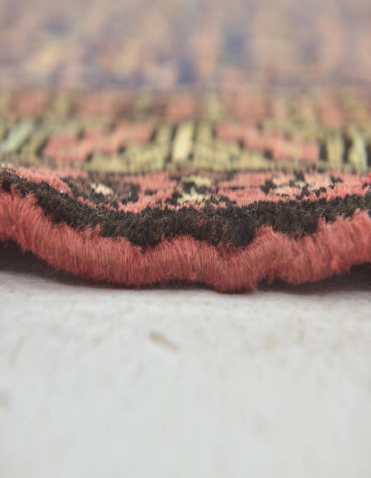 Detail image of  3' 7 x 9' 8  Hand Knotted Shahsavand Persian Wool Runner Rug