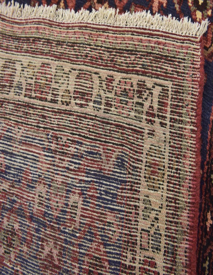 Detail image of 3' 8 x 10' 7 Hand Knotted Shahsavand Persian Wool Runner Rug